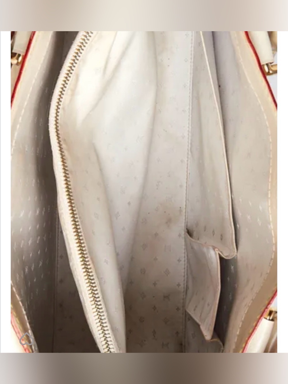 Louis Vuitton F/W 03 Suhali Le Fabuleux- Blanc w receipt - Picture 11 of 11